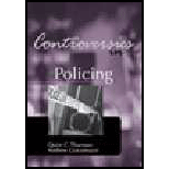 Controversies in Policing (Paperback)
