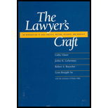 Lawyer's Craft : An Introduction to Legal Analysis, Writing, Research and Advocacy