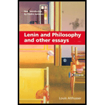 Lenin and Philosophy and Other Essays