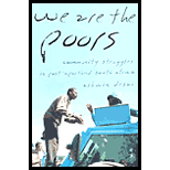 We Are the Poors : Community Struggles in Post-Apartheid South Africa