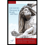 Hesiod Theogony and Works and Days