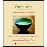 Quiet Mind : Beginner's Guide to Meditation - With CD