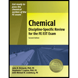 Chemical Discipline-Specific Review for the FE/EIT Exam
