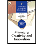 Harvard Business Essentials Managing Creativity and Innovation