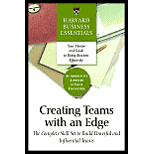 Creating Teams with an Edge : The Complete Skill Set to Build Powerful and Influential Teams