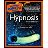 Complete Idiot's Guide to Hypnosis