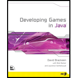 Developing Games in Java