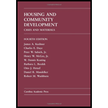 Housing and Community Development: Cases and Materials