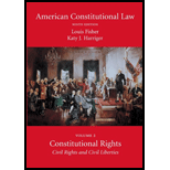 American Constitutional Law : Civilization (Volume 2)