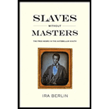 Slaves without Masters : The Free Negro in the Antebellum South