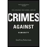 Crimes Against Humanity: The Struggle for Global Justice