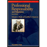 Professional Responsibility and Regulation