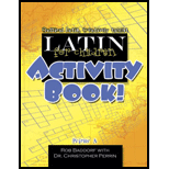 Latin for Children, Primer A Activity Book!