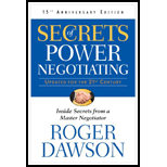Secrets of Power Negotiating, 15th Anniversary Edition