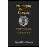 Philosophy Before Socrates