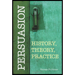 Persuasion: History, Theory, Practice