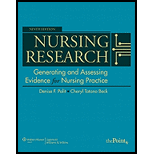 Nursing Research: Generating and Assessing Evidence for Nursing Practice - With Access