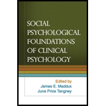 Social Psychological Foundations of Clinical..