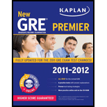 New GRE 2011-2012 Premier with CD-ROM - With CD