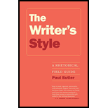 Writer's Style: A Rhetorical Field Guide