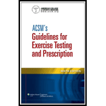 ACSM's Guidelines for Exercise Testing and Prescription (Spiral)