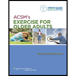 ACSM'S Exercise for Older Adults - With Access