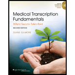 Medical Transcription Fundamentals: Where Success Takes Root - With CD