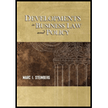 Developments in Business Law and Policy (Paperback)