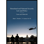 Homeland and National Security Law and Policy