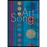 Art Song: Linking Poetry and Music