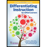 Differentiating Instruction for Gifted Learners: A Case Studies Approach