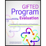 Gifted Program Evaluation: A Handbook for Administrators and Coordinators