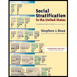 Social Stratification In U.S. - With Poster