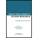 Peace and Conflict Studies Research: A Qualitative Perspective (Paperback)