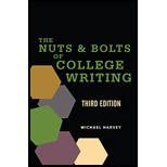 Nuts and Bolts of College Writing