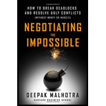 Negotiating the Impossible: How to Break Deadlocks and Resolve Ugly Conflicts