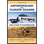 Anthropology and Climate Change