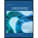 Clinical Research In Occupational Therapy, Sixth Edition