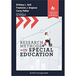 Research Methods in Special Education