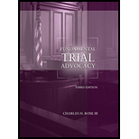 Fundamental Trial Advocacy - With Access