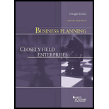 Business Planning: Closely Held Enterprises