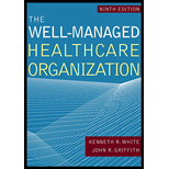 Well-Managed Healthcare Organization