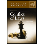 Principles of Conflict of Laws