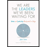 We are the Leaders We've Been Waiting For: Women and Leadership Development in College