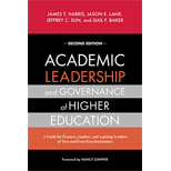 Academic Leadership and Governance of Higher Education