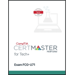 CompTIA CertMaster Learn for Tech+ FC0-U71 - Student Access Key