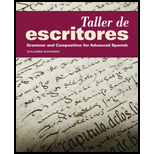 Taller de Escritores: Grammar and Composition for Advanced Spanish - With SuperSite Access