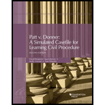 Patt v. Donner: A Simulated Casefile for Learning Civil Procedure