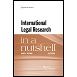 International Legal Research in a Nutshell