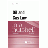 Lowe's Oil and Gas Law in a Nutshell